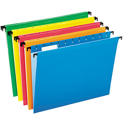 Pendaflex SureHook 1/5 Tab Cut Letter Recycled Hanging Folder (PFX615215ASST)