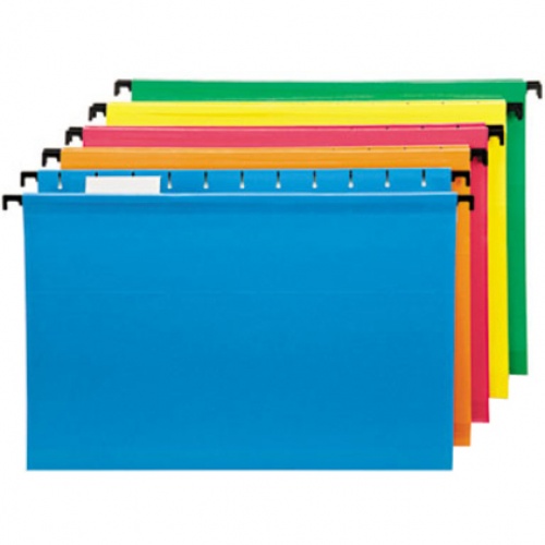 Pendaflex SureHook 1/5 Tab Cut Letter Recycled Hanging Folder (615215ASST)