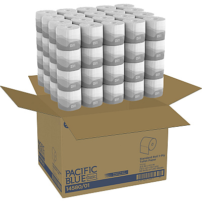 Pacific Blue Basic Basic Standard Roll Toilet Paper by GP Pro (GPC1458001)
