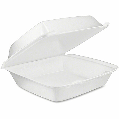 Dart 8-1/2" Single-Compartment Foam Containers (DCC85HT1)