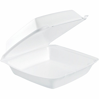 Dart 8-1/2" Single-Compartment Foam Containers (DCC85HT1)