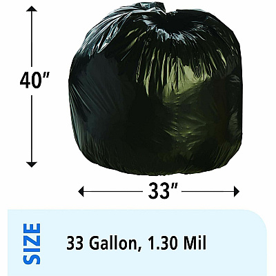 Stout by Envision by Envision by Envision Stout by Envision by Envision Recycled Content Trash Bags (STOT3340B13)