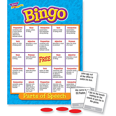 TREND Parts of Speech Bingo Game (TEPT6134)