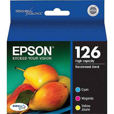 Epson DURABrite No. 126 Original Ink Cartridge (EPST126520S)