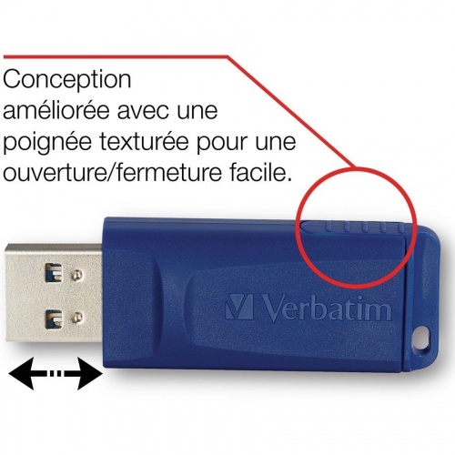 Verbatim 8GB USB Flash Drive - Blue (97088)