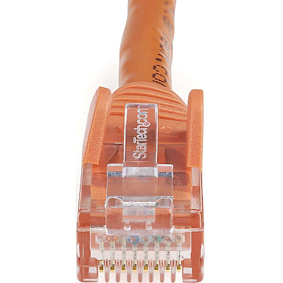 StarTech 10ft Cat6 Ethernet Cable Orange 100w Poe (N6PATCH10OR)