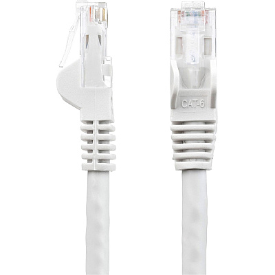 StarTech 7ft Cat6 Ethernet Cable White 100w Poe (N6PATCH7WH)