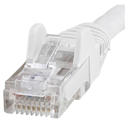 StarTech 7ft Cat6 Ethernet Cable White 100w Poe (N6PATCH7WH)