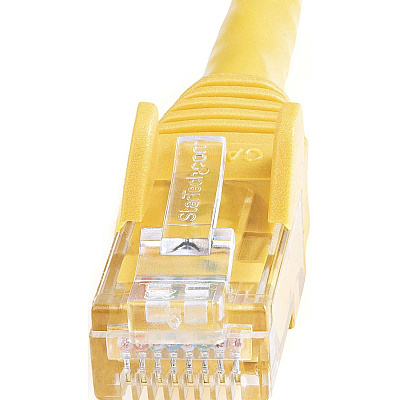 StarTech 7ft Cat6 Ethernet Cable Yellow 100w Poe (N6PATCH7YL)