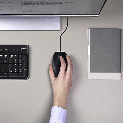 Logitech MK120 Desktop Corded Combo Set (LOG920002565)
