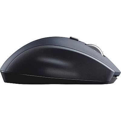 Logitech M705 Marathon Wireless Mouse, 2.4 GHz USB Unifying Receiver, 1000 DPI, 5-Programmable Buttons, 3-Year Battery, Compatible with PC, Mac, Laptop, Chromebook - Black (LOG910001935)
