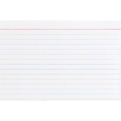 Business Source Ruled Index Cards (BSN65261)