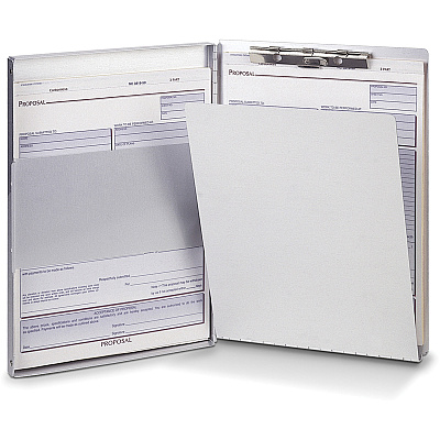 Business Source Anodized Aluminum Form Holder (BSN28555)