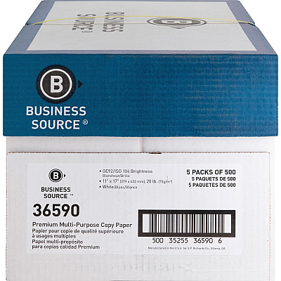 Business Source Premium Multipurpose Copy Paper (BSN36590)