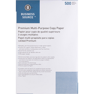 Business Source Premium Multipurpose Copy Paper (BSN36590)