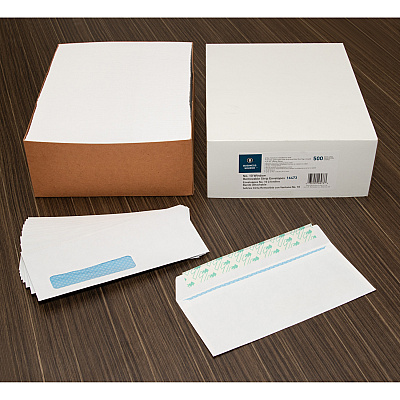 Business Source Security Tint Window Envelopes (BSN16473)