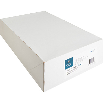 Business Source Heavy-duty Clasp Envelopes (BSN36665)