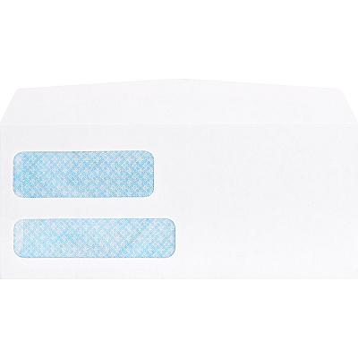Business Source No. 9 Double Window Invoice Envelopes (BSN36680)