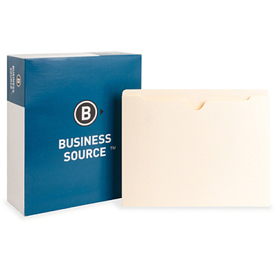 Business Source Letter Recycled File Pocket (BSN65796)