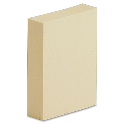 Business Source Yellow Repositionable Adhesive Notes (BSN36610)