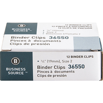 Business Source Fold-back Binder Clips (BSN36550)