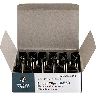 Business Source Fold-back Binder Clips (BSN36550)