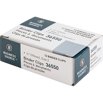 Business Source Fold-back Binder Clips (BSN36550)