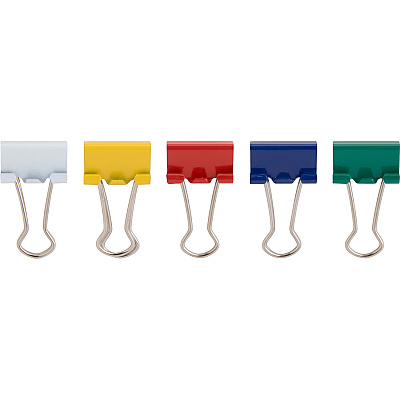Business Source Colored Fold-back Binder Clips (BSN65360)