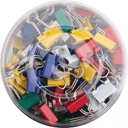 Business Source Colored Fold-back Binder Clips (65360)