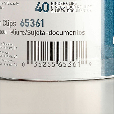 Business Source Colored Fold-back Binder Clips (BSN65361)