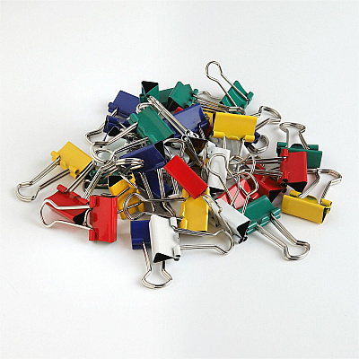 Business Source Colored Fold-back Binder Clips (BSN65361)