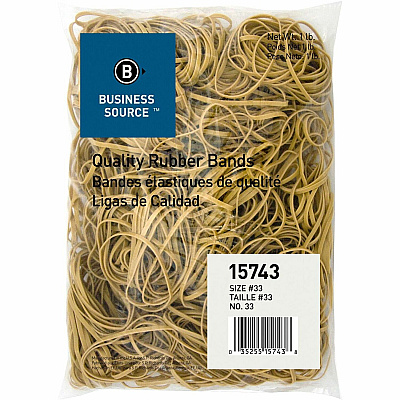 Business Source Quality Rubber Bands (BSN15743)