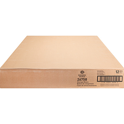 Business Source Lift-off Lid Heavy-Duty Storage Box (BSN26758)
