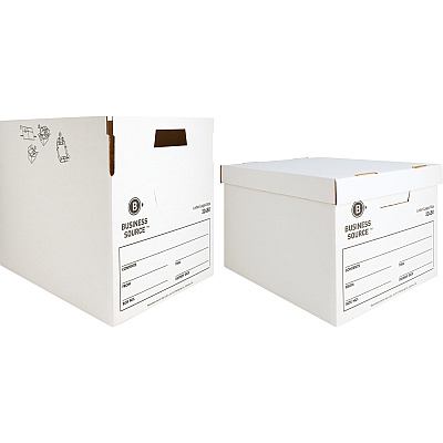 Business Source Quick Setup Medium-Duty Storage Box (BSN32450)