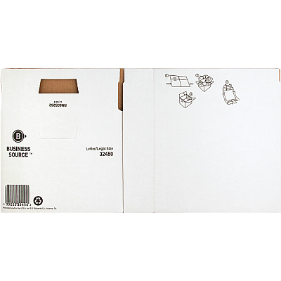Business Source Quick Setup Medium-Duty Storage Box (BSN32450)