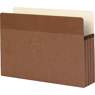 Business Source Straight Tab Cut Legal Recycled File Pocket (BSN65794)