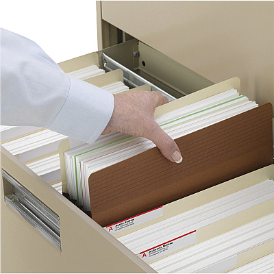 Business Source Straight Tab Cut Legal Recycled File Pocket (BSN65794)