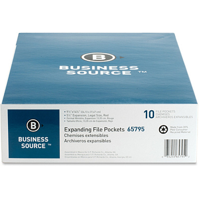 Business Source Legal Recycled File Pocket (BSN65795)