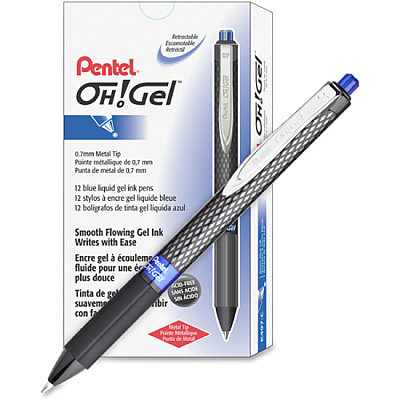 Pentel OH! Medium Point Gel Pens (PENK497C)