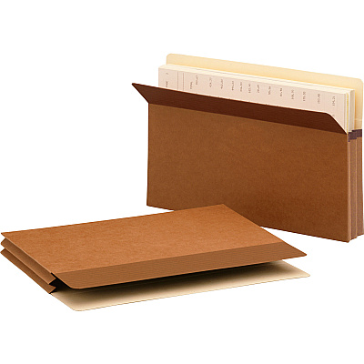 Smead Easy Grip Straight Tab Cut Legal Recycled File Pocket (SMD73213)
