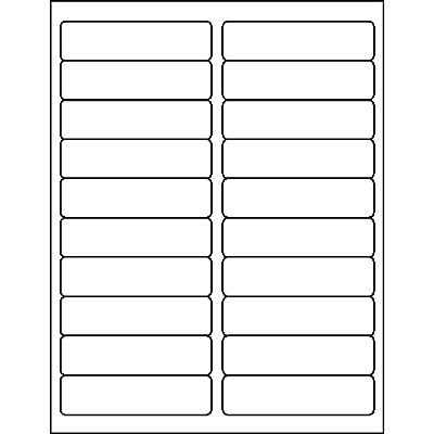 Business Source Bright White Premium-quality Address Labels (BSN26113)