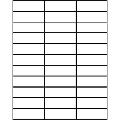 Business Source Bright White Copier Labels (BSN26131)