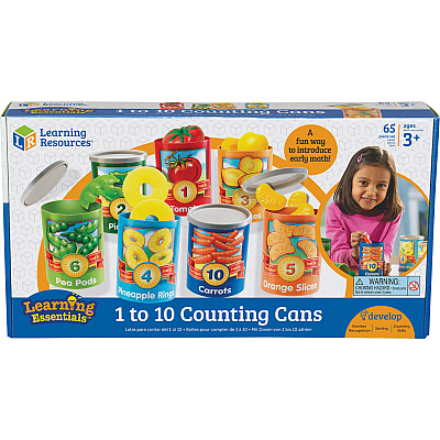 Learning Resources 1-10 Counting Cans Set (LRNLER6800)