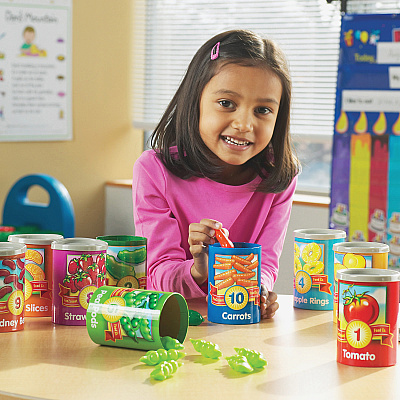 Learning Resources 1-10 Counting Cans Set (LRNLER6800)