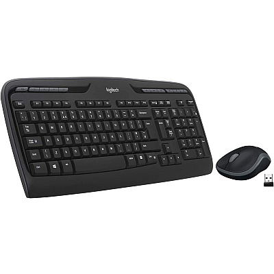 Logitech MK320 Wireless Desktop Combo with Media Shortcuts (LOG920002836)