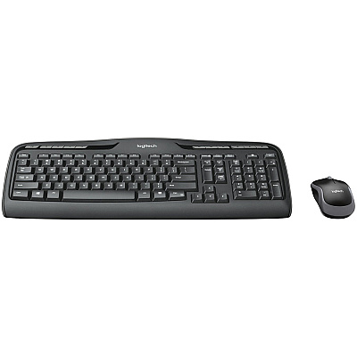 Logitech MK320 Wireless Desktop Combo with Media Shortcuts (LOG920002836)