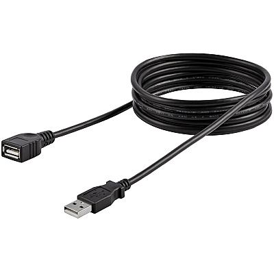 StarTech 6 Ft Black Usb Extension Cable A To A (USBEXTAA6BK)