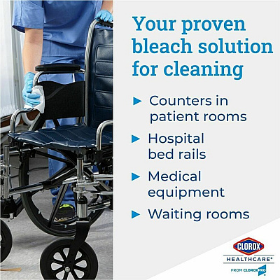 Clorox Healthcare Bleach Germicidal Wipes (CLO30358)