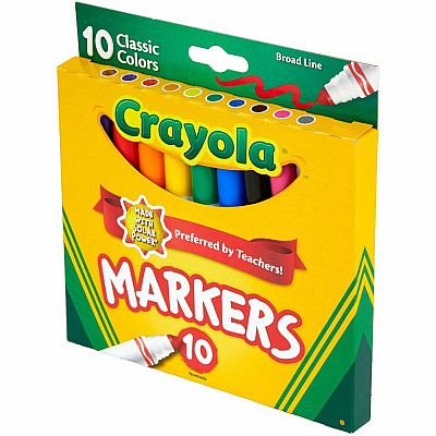 Crayola Classic Colors Broad Line Markers (CYO587722)