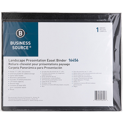 Business Source Presentation Binder (BSN16456)